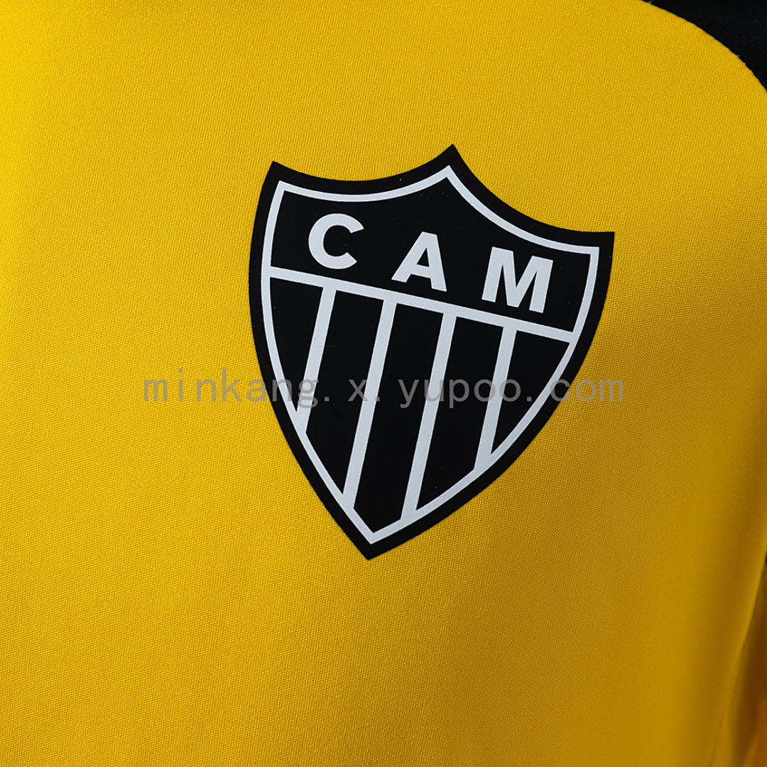 Atletico Mineiro 25/26 Training Suit Yellow Jersey S-4XL 5