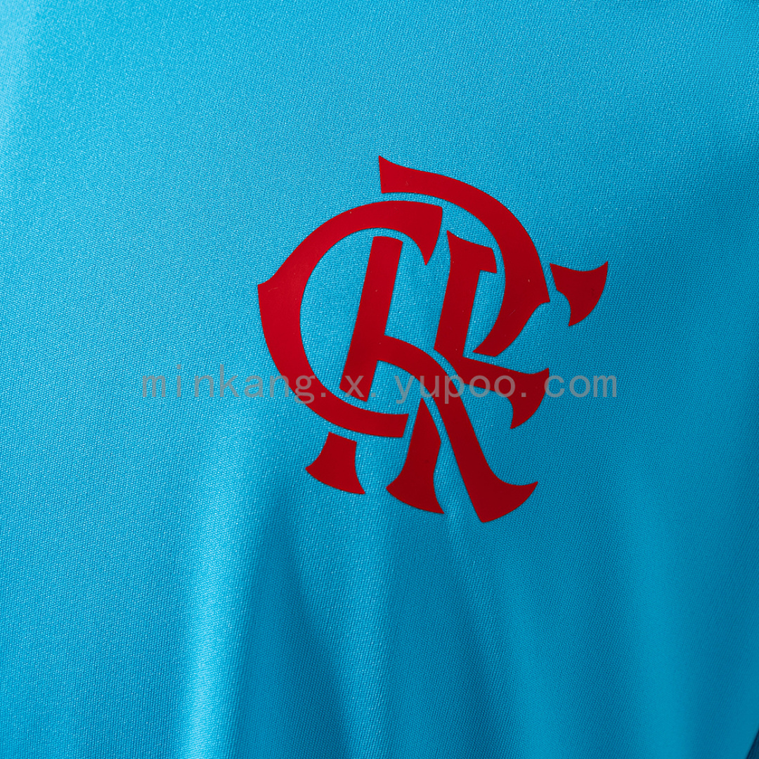 Flamengo 25/26 Training Suit Cyan Jersey S-4XL 5