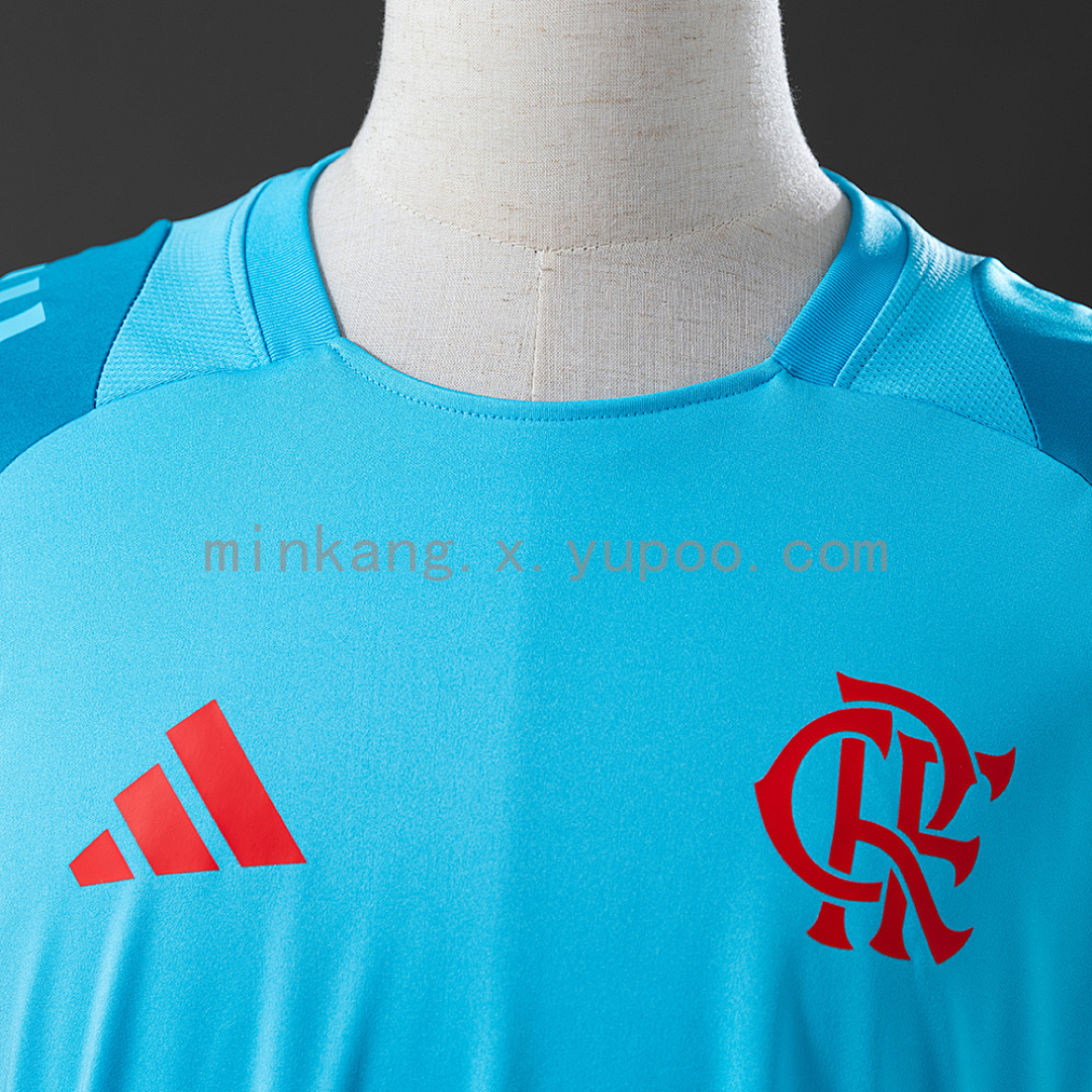 Flamengo 25/26 Training Suit Cyan Jersey S-4XL 6