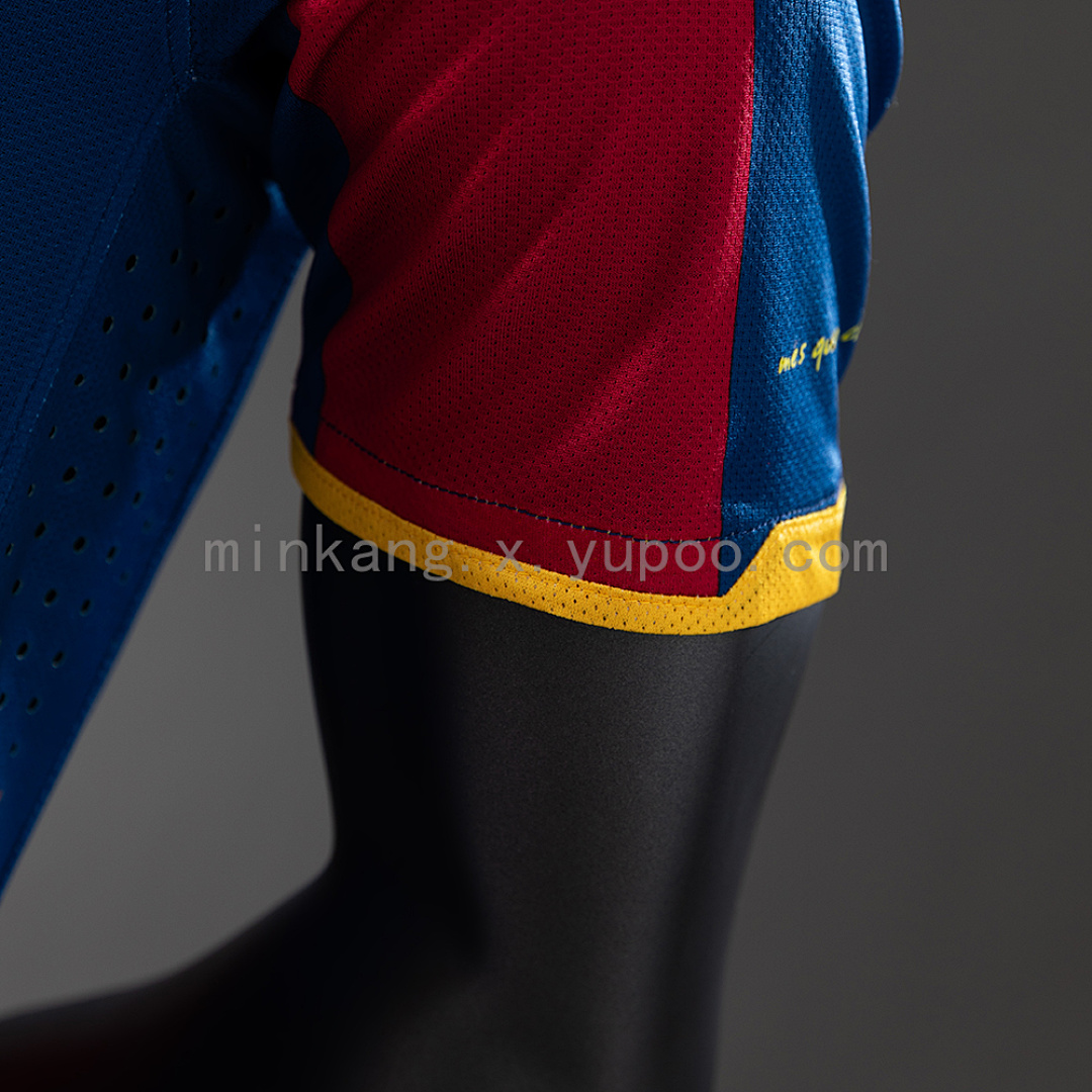 Barcelona 10/11 Home Long Sleeve Player Version Retro Jersey S-3XL 3