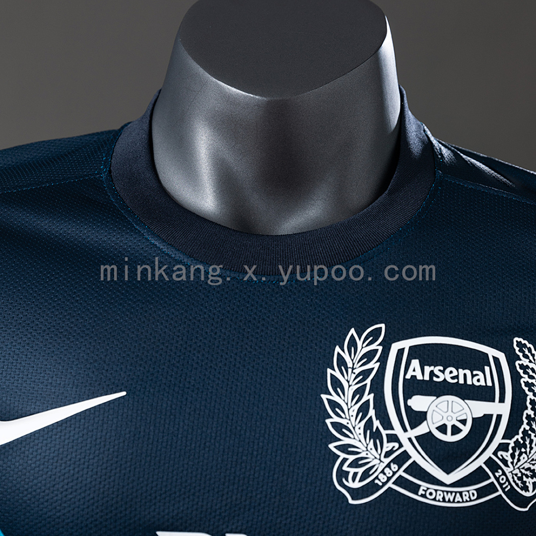 Arsenal 11/12 Away Player Version Retro Jersey S-3XL 8