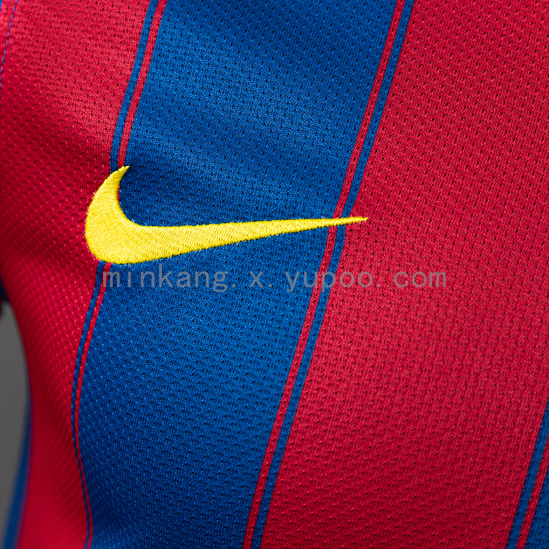 Barcelona 09/10 Home Player Version Retro Jersey S-3XL 4