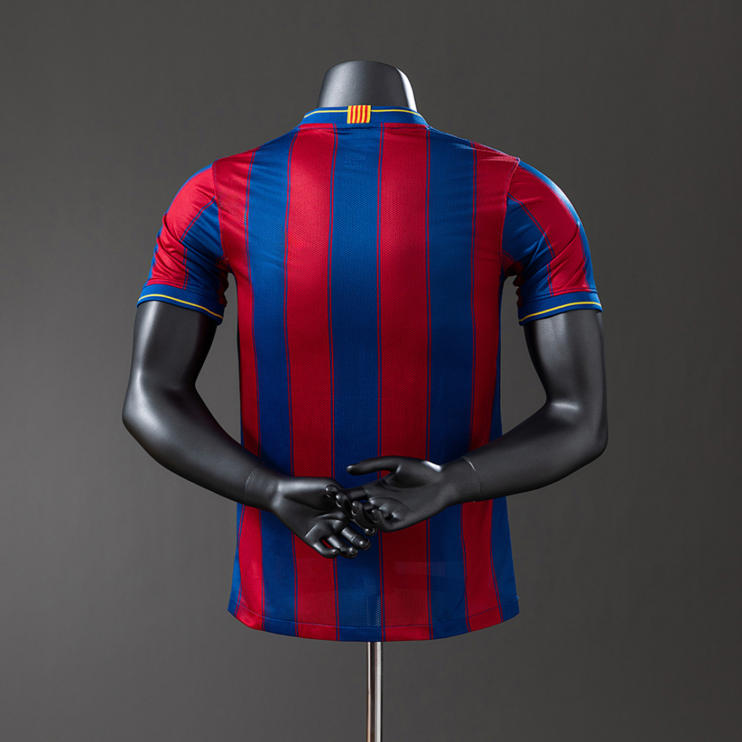 Barcelona 09/10 Home Player Version Retro Jersey S-3XL 8