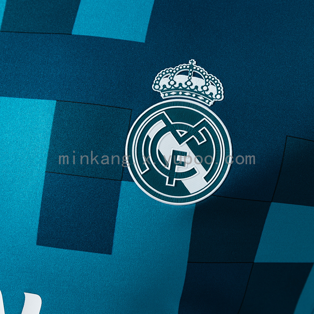 Real Madrid 17/18 Third Away Player Version Retro Jersey S-3XL 5