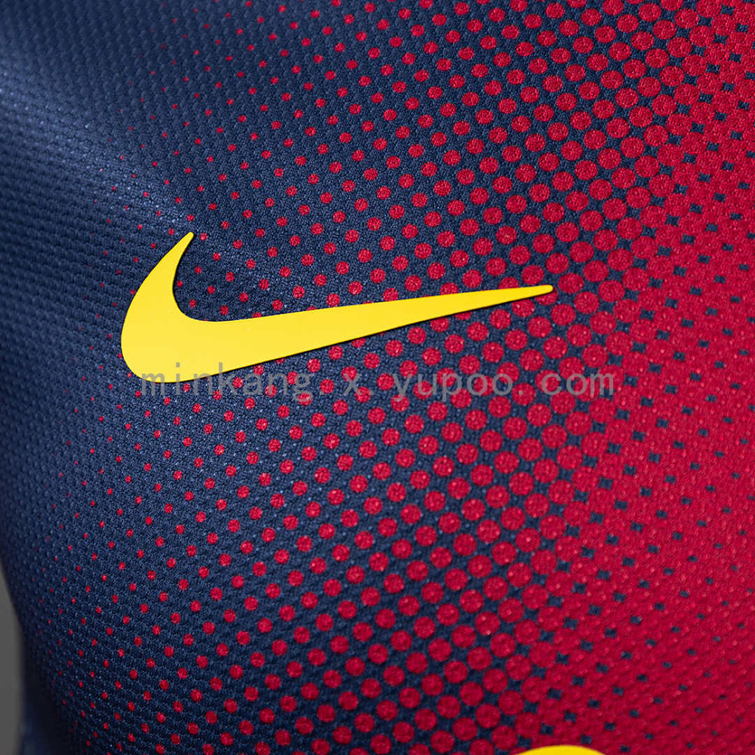 Barcelona 12/13 Home Player Version Retro Jersey S-3XL 4