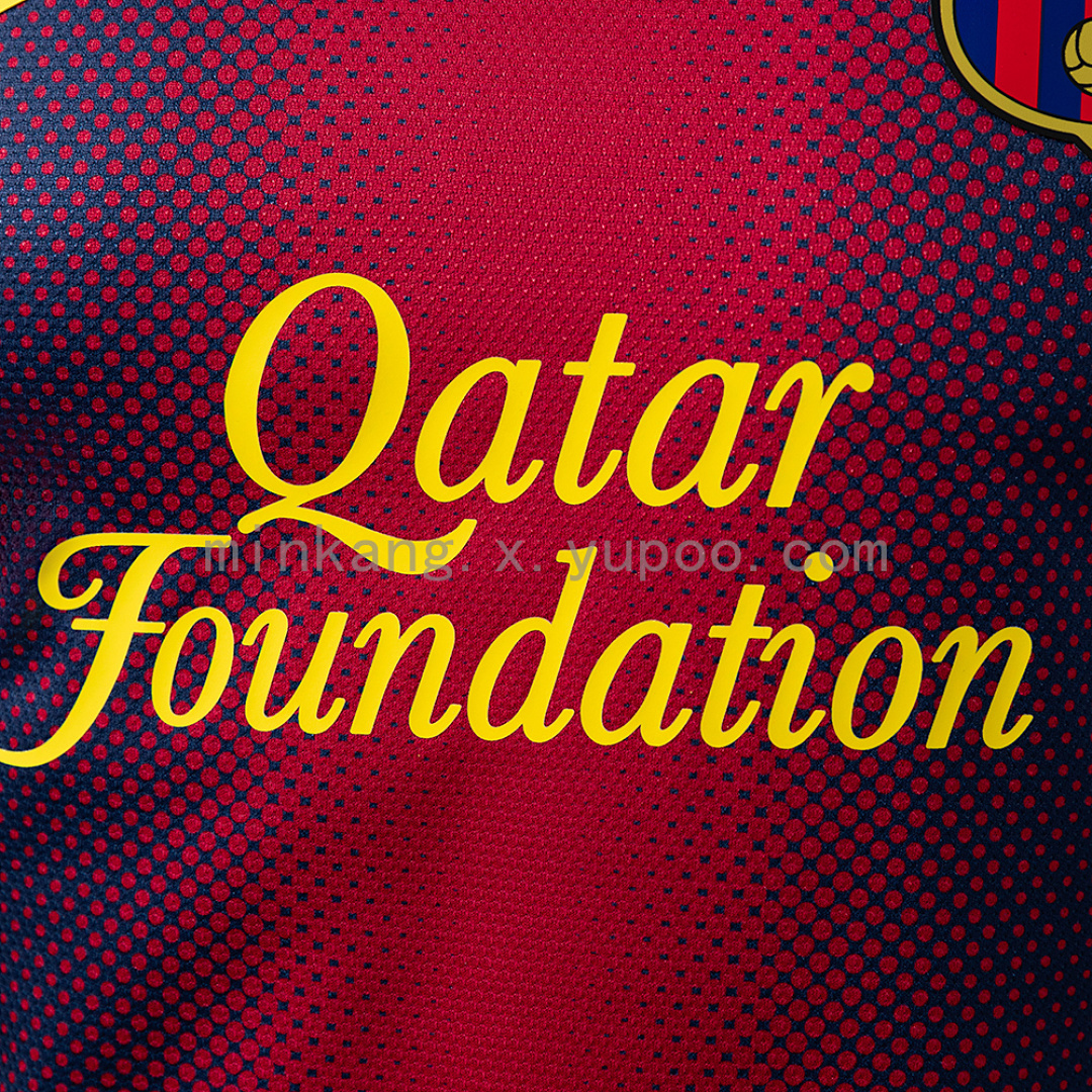 Barcelona 12/13 Home Player Version Retro Jersey S-3XL 6