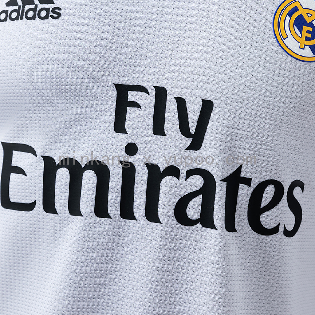 Real Madrid 18/19 Home Player Version Retro Jersey S-3XL 6