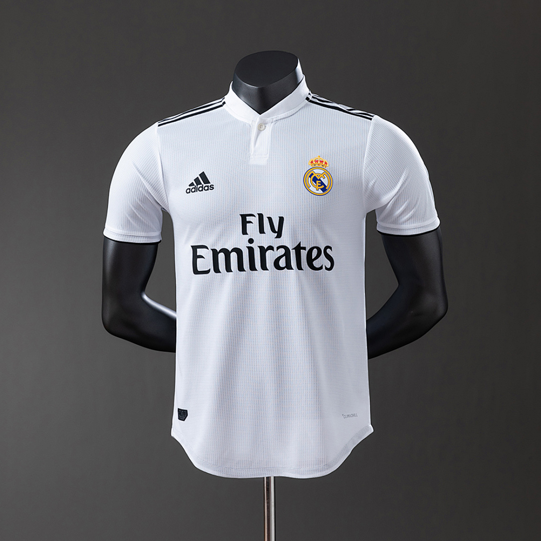 Real Madrid 18/19 Home Player Version Retro Jersey S-3XL 9