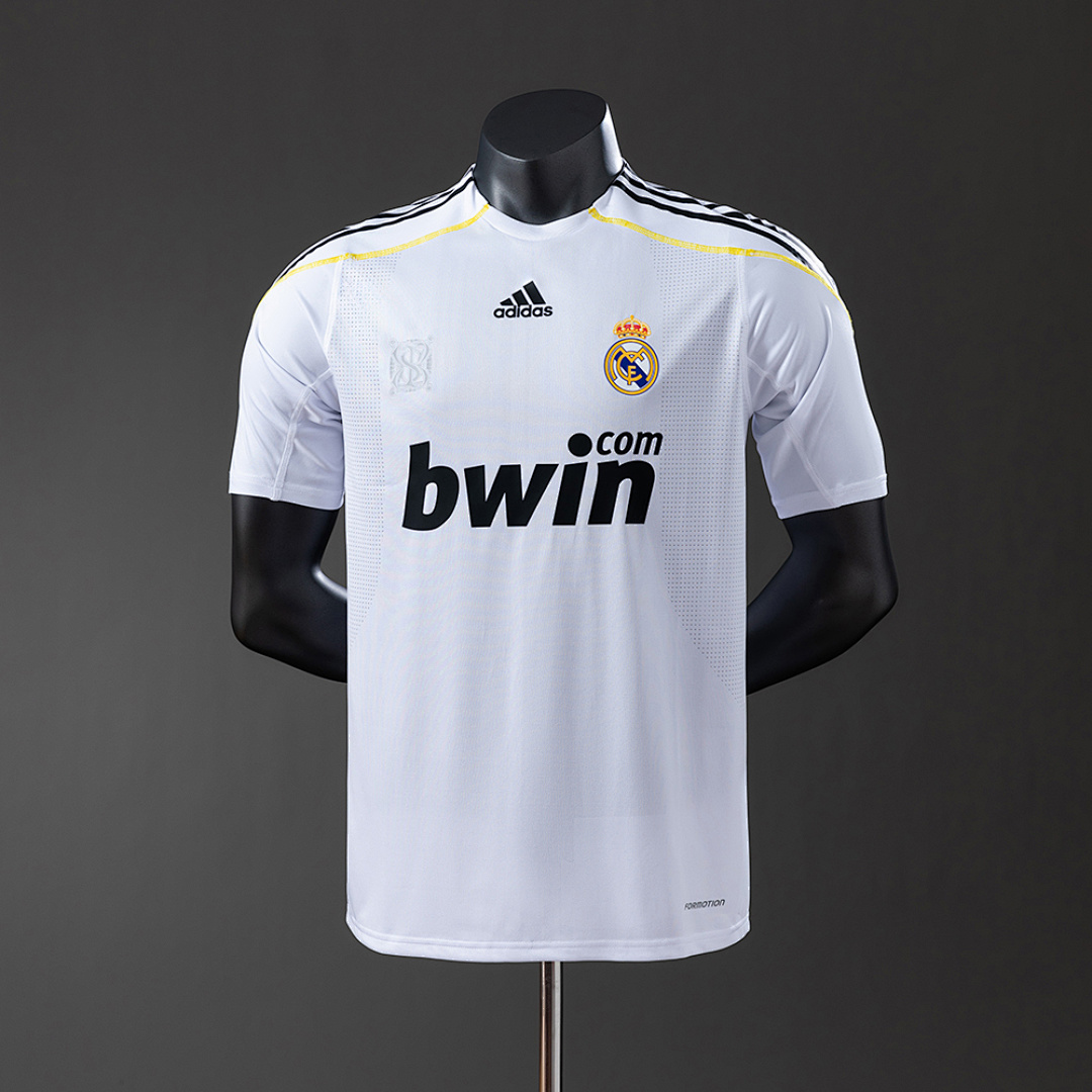 Real Madrid 09/10 Home Player Version Retro Jersey S-3XL