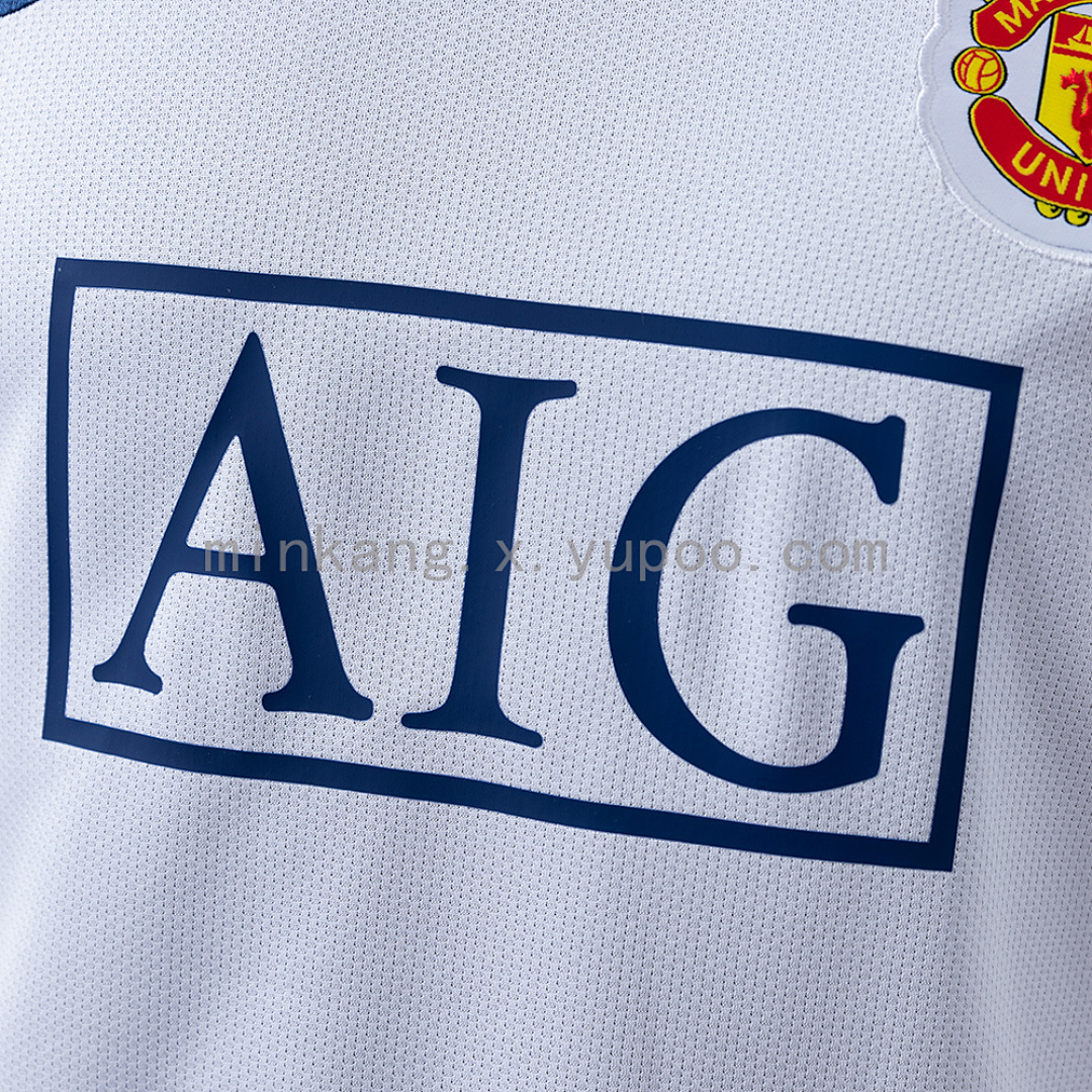 M-U 08/09 Away Player Version Retro Jersey S-3XL 6