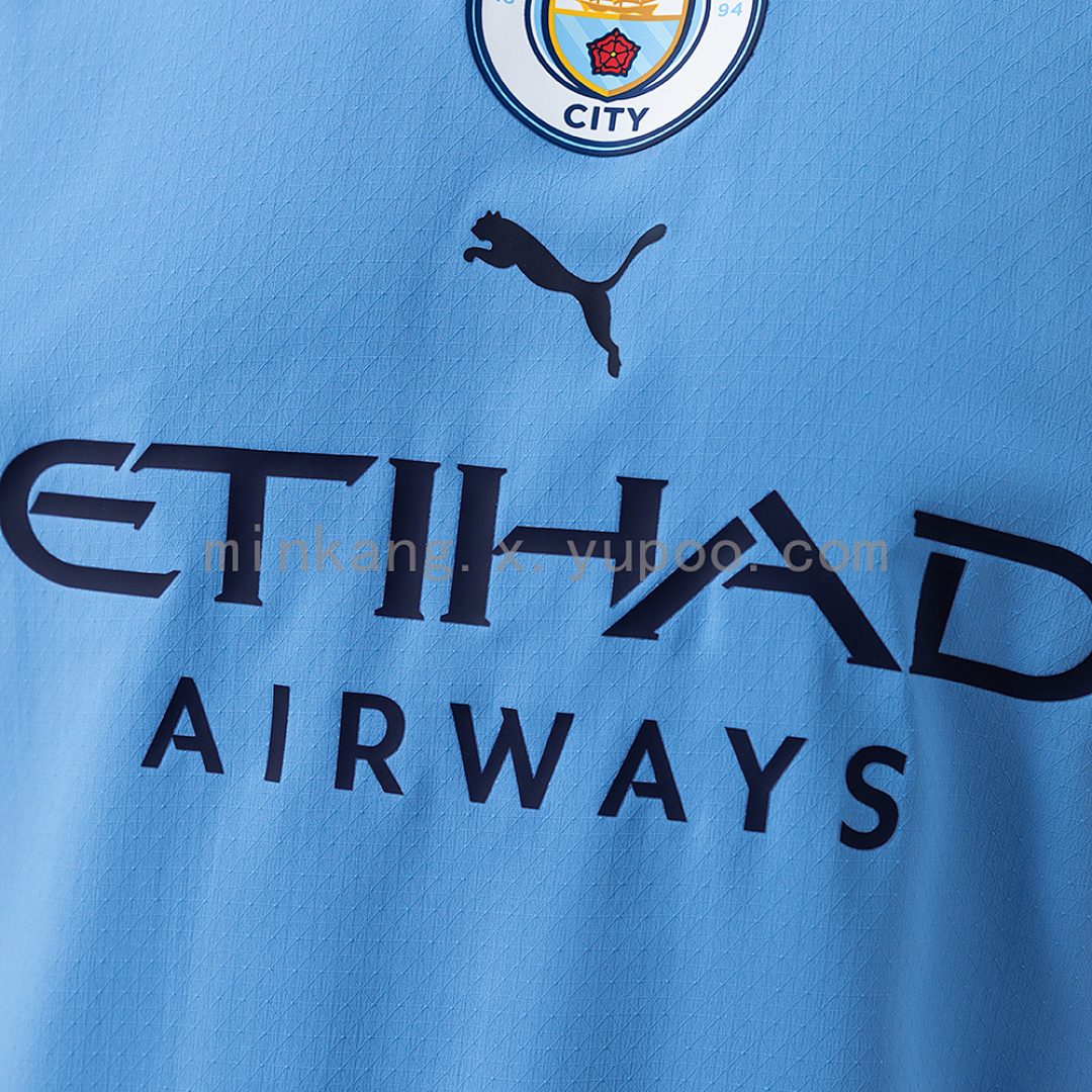 Manchester City 22/23 Home Player Version Retro Jersey S-3XL 5