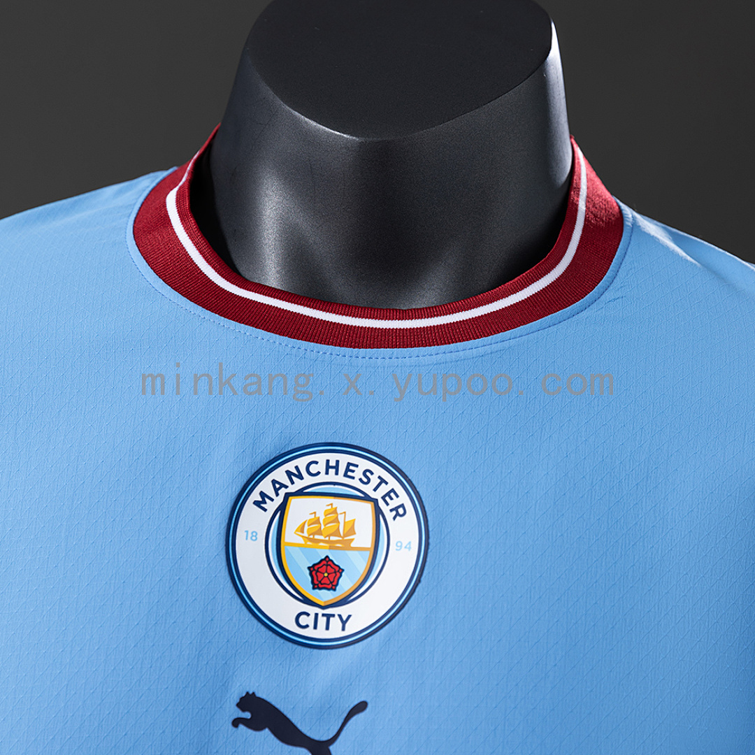 Manchester City 22/23 Home Player Version Retro Jersey S-3XL 4