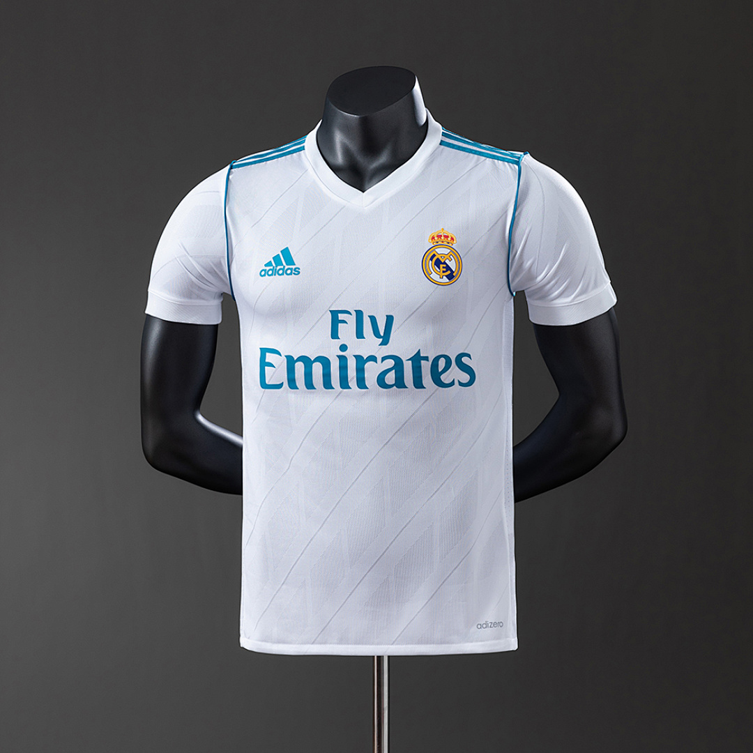 Real Madrid 17/18 Home Player Version Retro Jersey S-3XL 2