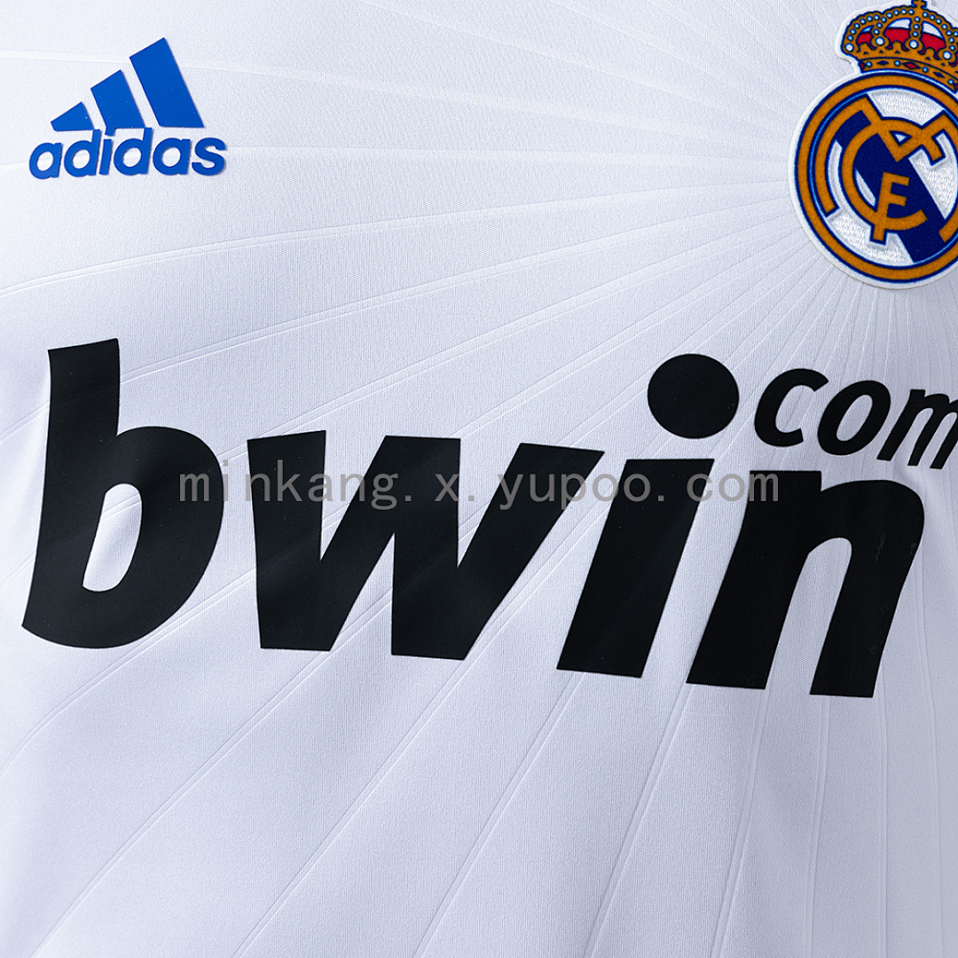 Real Madrid 10/11 Home Player Version Retro Jersey S-3XL 6
