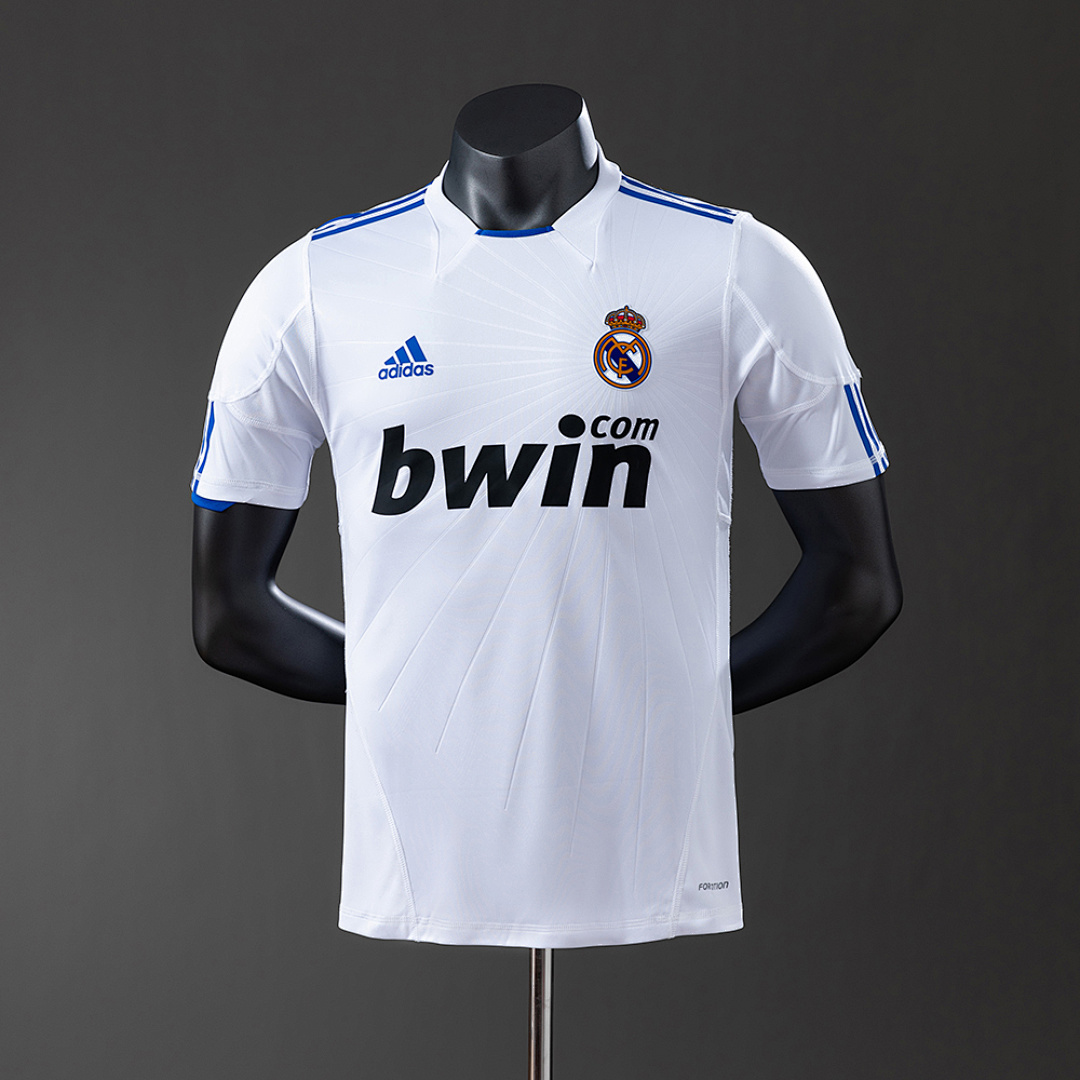 Real Madrid 10/11 Home Player Version Retro Jersey S-3XL 9
