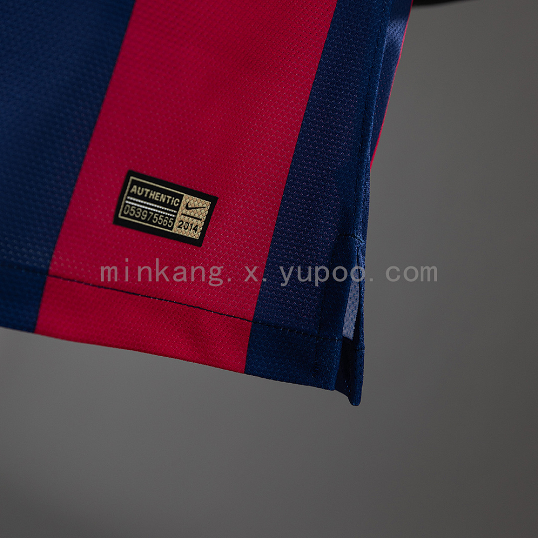 Barcelona 14/15 Home Player Version Retro Jersey S-3XL 2