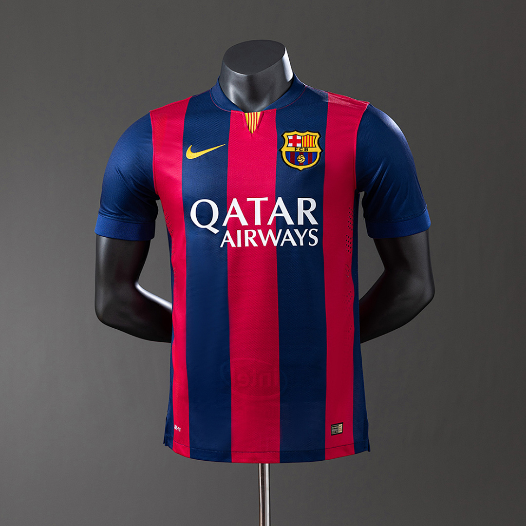 Barcelona 14/15 Home Player Version Retro Jersey S-3XL 9