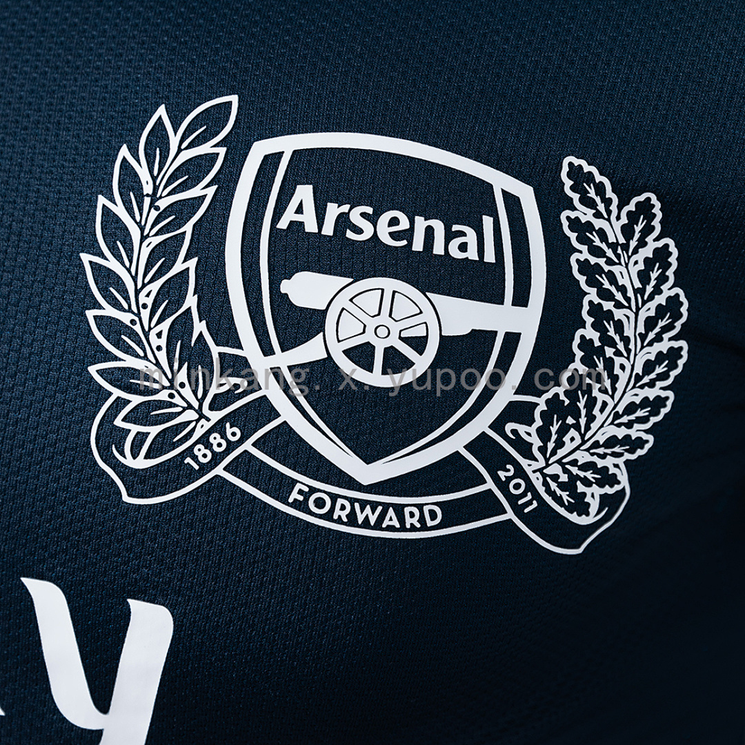 Arsenal 11/12 Away Long Sleeve Player Version Retro Jersey S-3XL 6