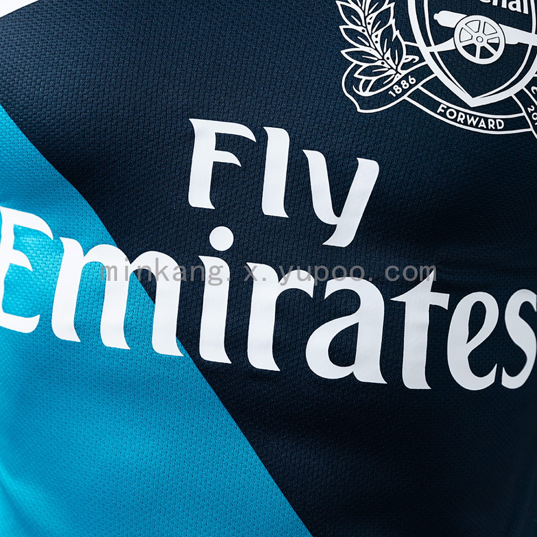 Arsenal 11/12 Away Long Sleeve Player Version Retro Jersey S-3XL 7