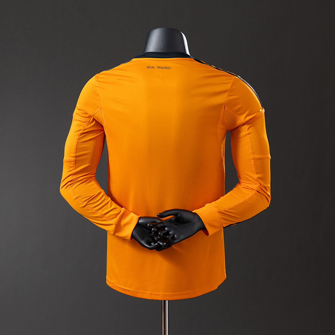 Real Madrid 13/14 Third Away Long Sleeve Player Version Retro Jersey S-3XL 8
