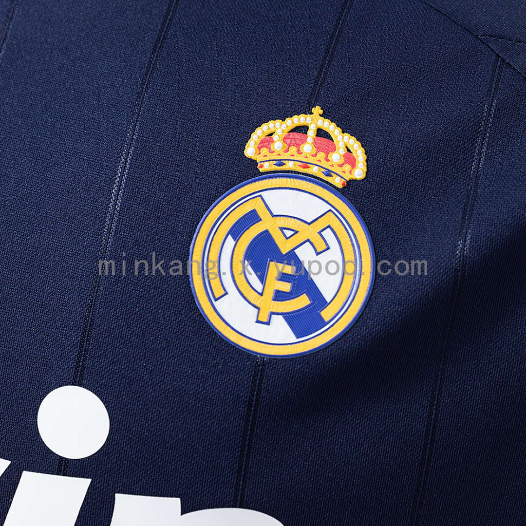 Real Madrid 12/13 Away Long Sleeve Player Version Retro Jersey S-3XL 5
