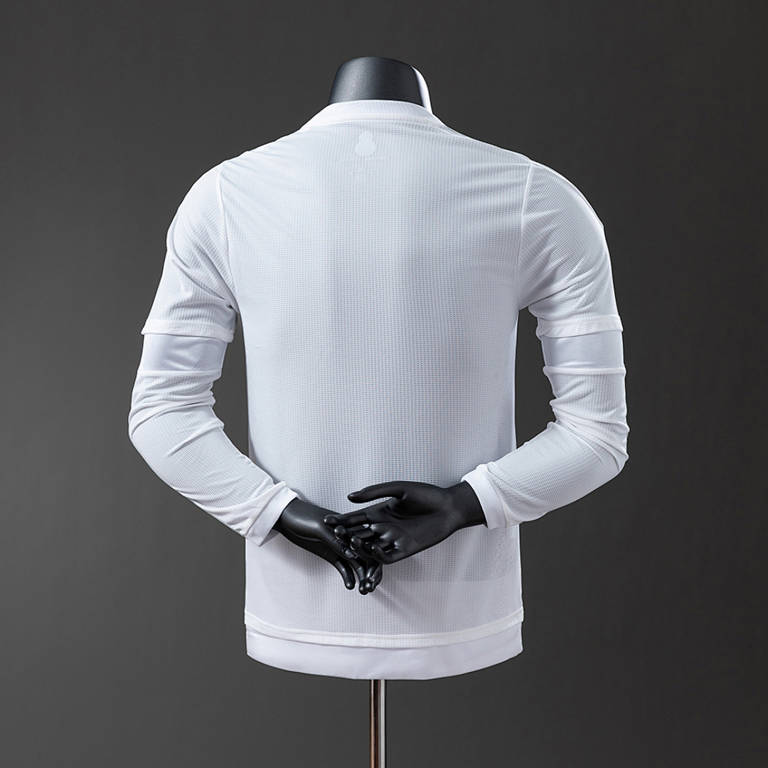 Real Madrid 15/16 Home Long Sleeve Player Version Retro Jersey S-3XL 9