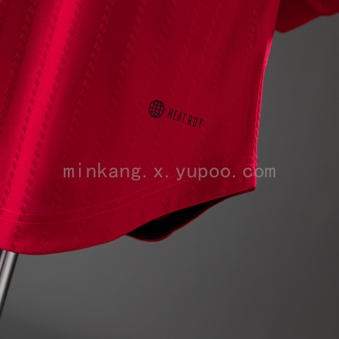 M-U 22/23 Home Long Sleeve Player Version Retro Jersey S-3XL 3