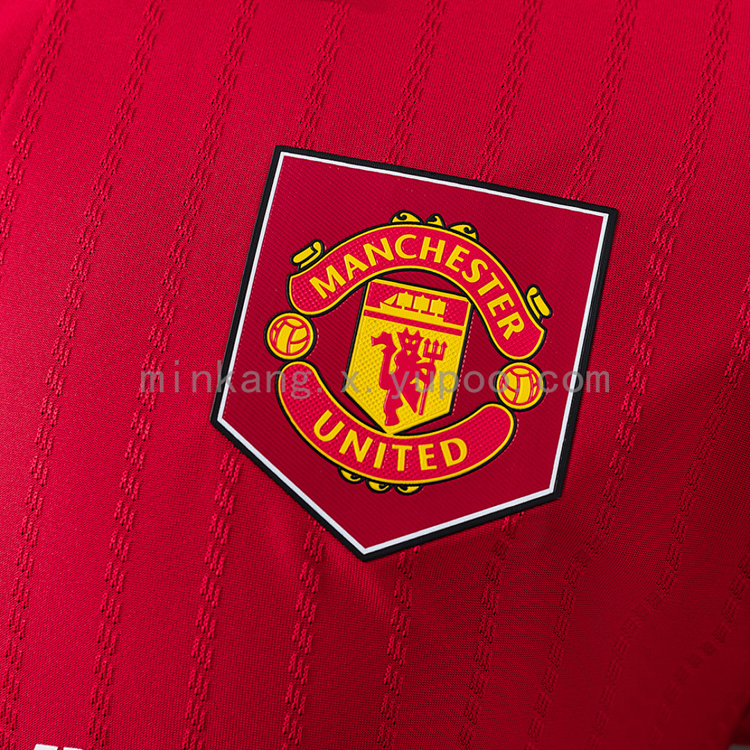 M-U 22/23 Home Long Sleeve Player Version Retro Jersey S-3XL 5