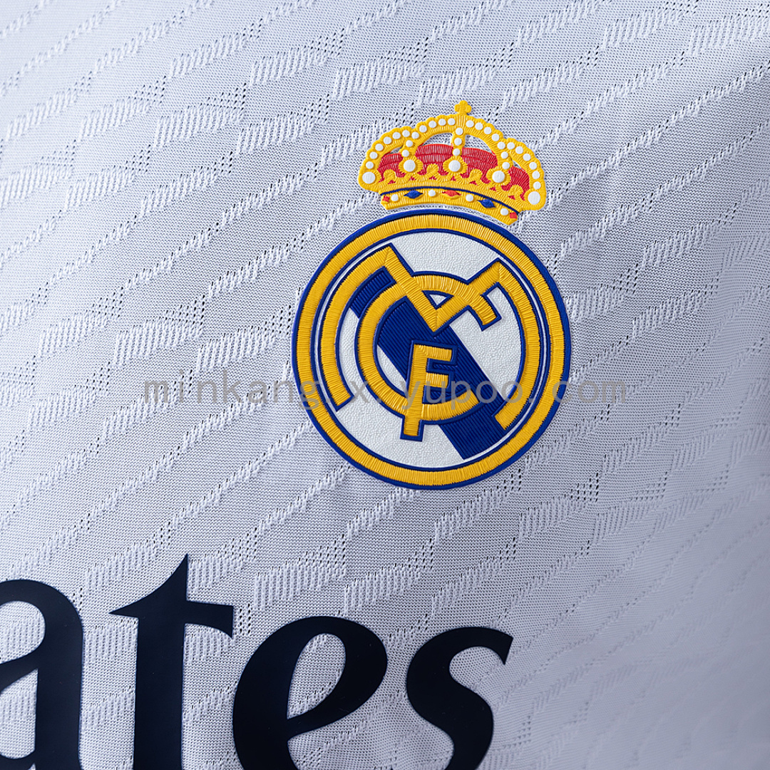 Real Madrid 23/24 Home Long Sleeve Player Version Jersey S-3XL 5