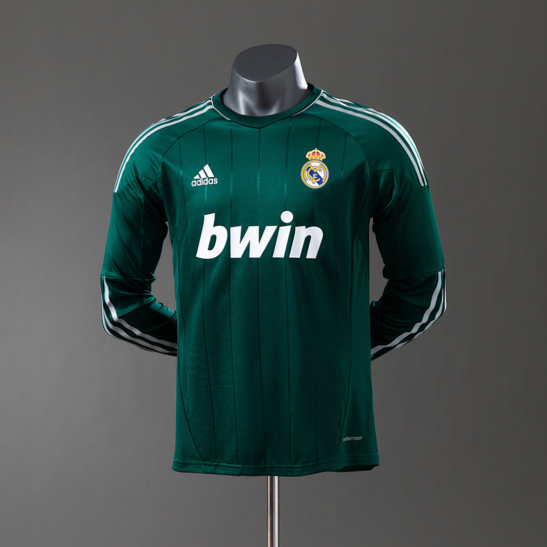 Real Madrid 12/13 Third Away Long Sleeve Player Version Retro Jersey S-3XL 2