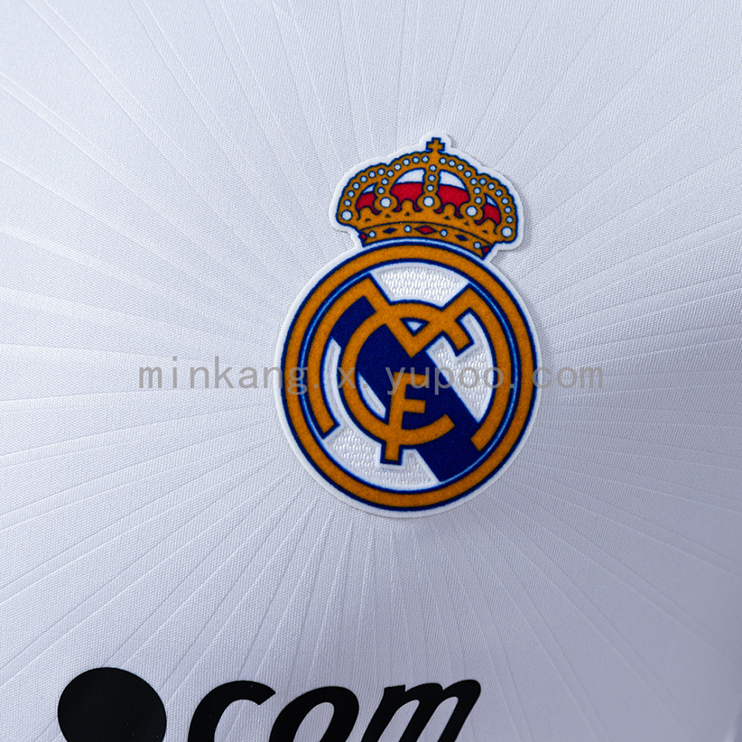 Real Madrid 10/11 Home Long Sleeve Player Version Retro Jersey S-3XL 5