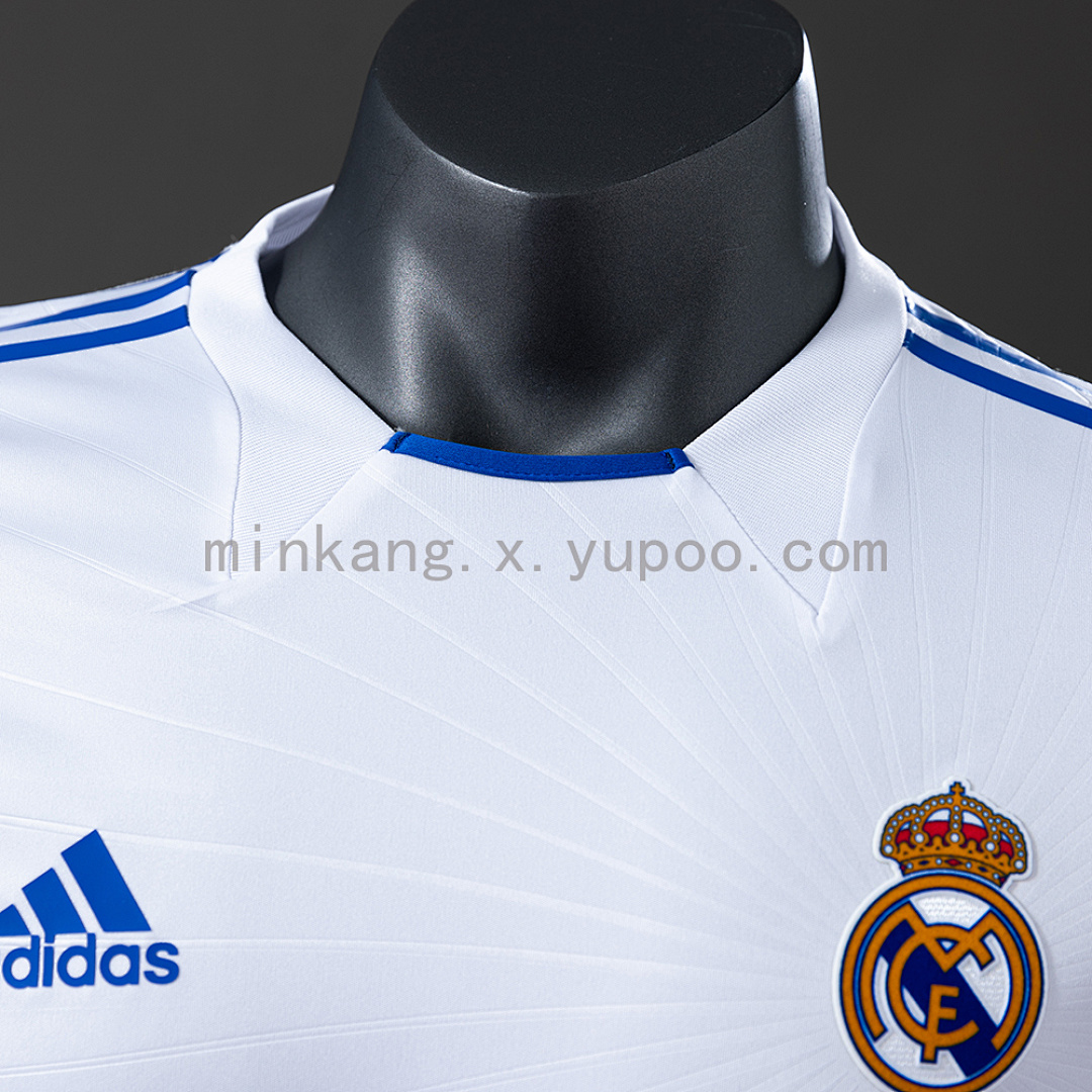 Real Madrid 10/11 Home Long Sleeve Player Version Retro Jersey S-3XL 7
