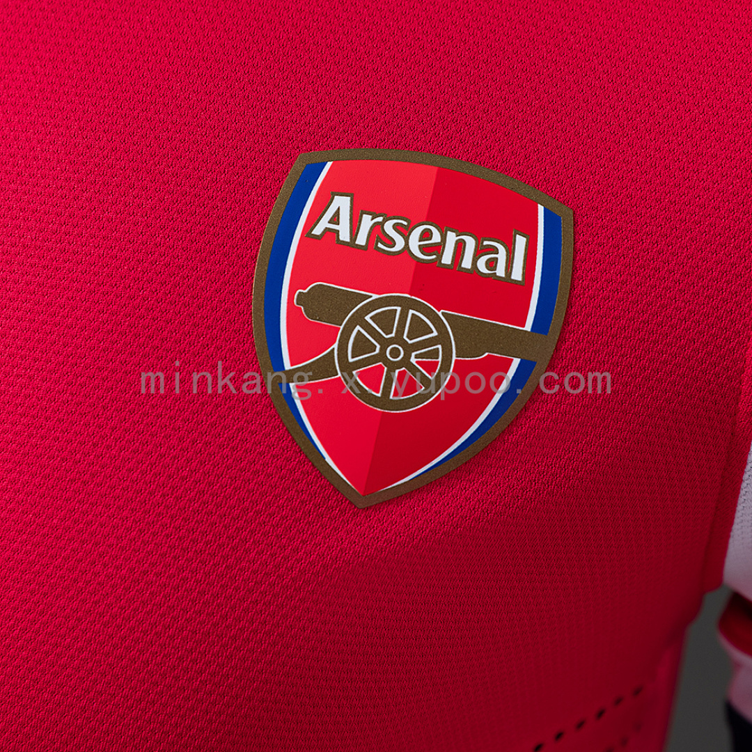 Arsenal 12/13 Home Long Sleeve Player Version Retro Jersey S-3XL 6