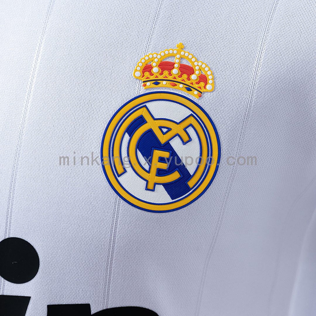 Real Madrid 12/13 Home Long Sleeve Player Version Retro Jersey S-3XL 6
