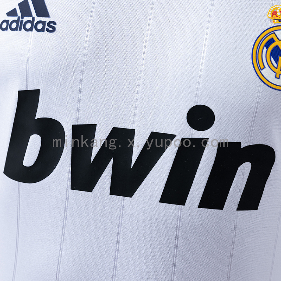 Real Madrid 12/13 Home Long Sleeve Player Version Retro Jersey S-3XL 5