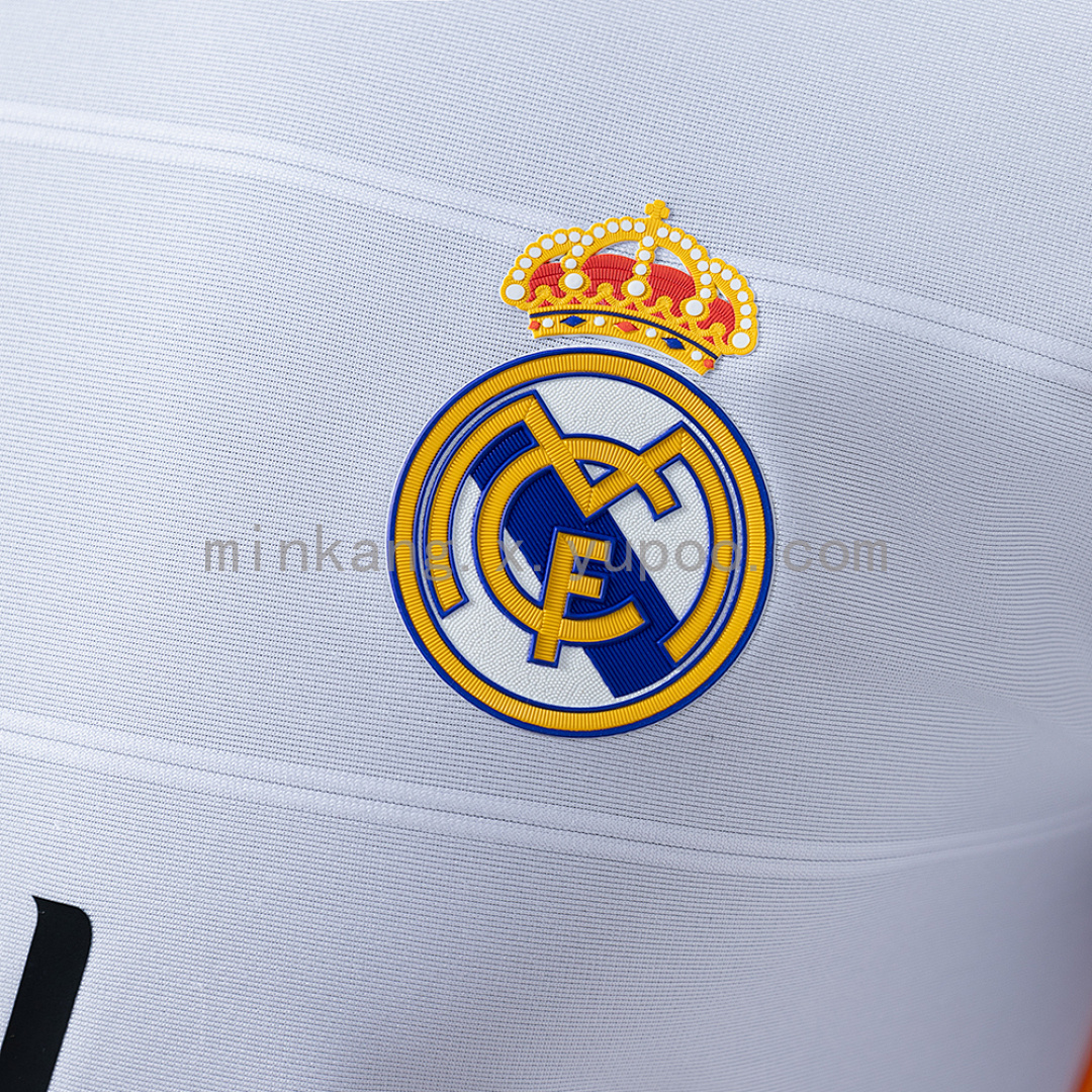 Real Madrid 13/14 Home Long Sleeve Player Version Retro Jersey S-3XL 5