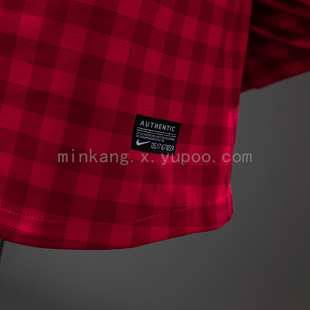 M-U 12/13 Home Long Sleeve Player Version Retro Jersey S-3XL 3