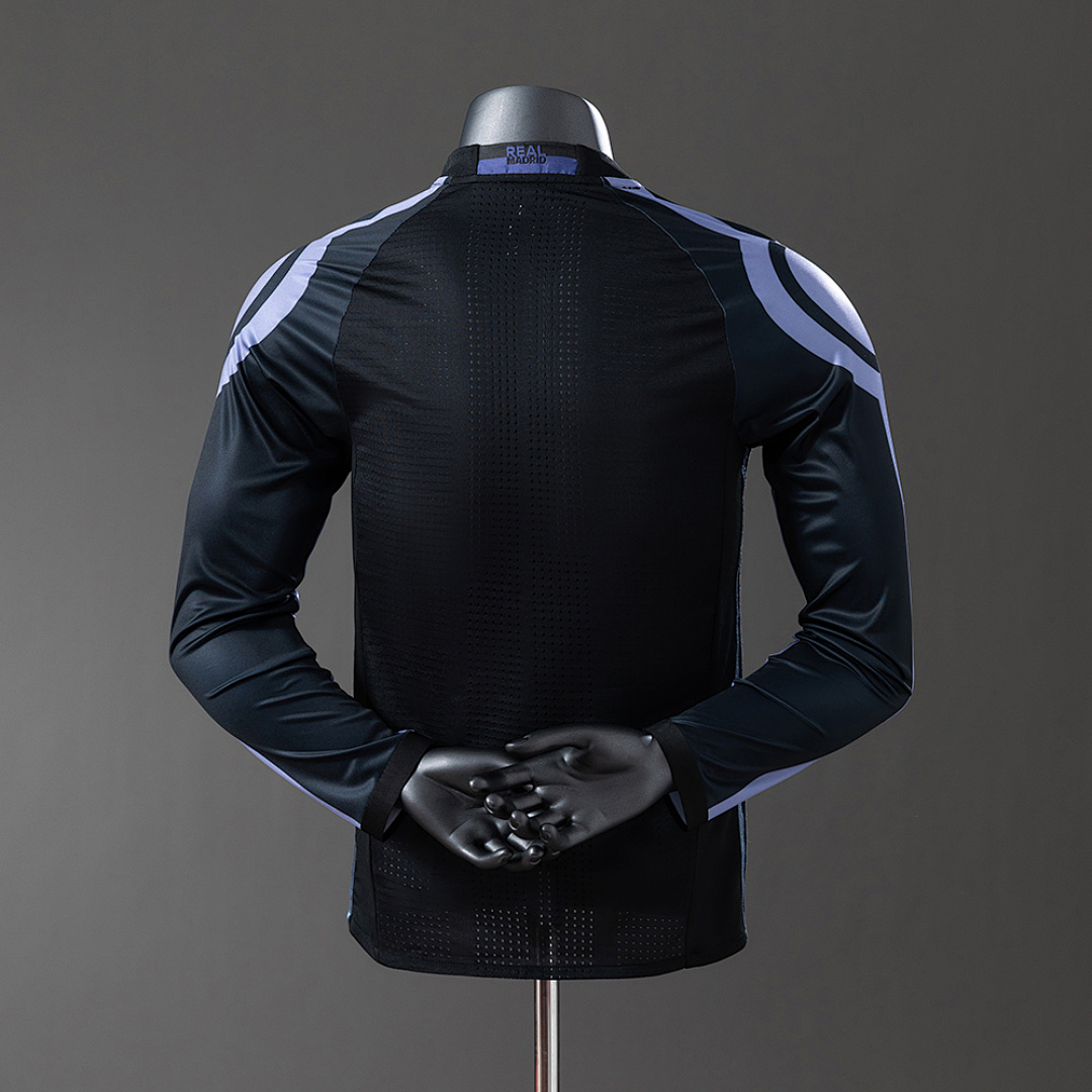 Real Madrid 16/17 Third Away Long Sleeve Player Version Retro Jersey S-3XL 8