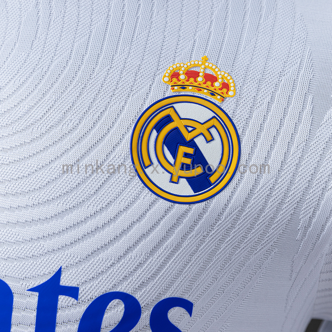 Real Madrid 21/22 Home Long Sleeve Player Version Retro Jersey S-3XL 5