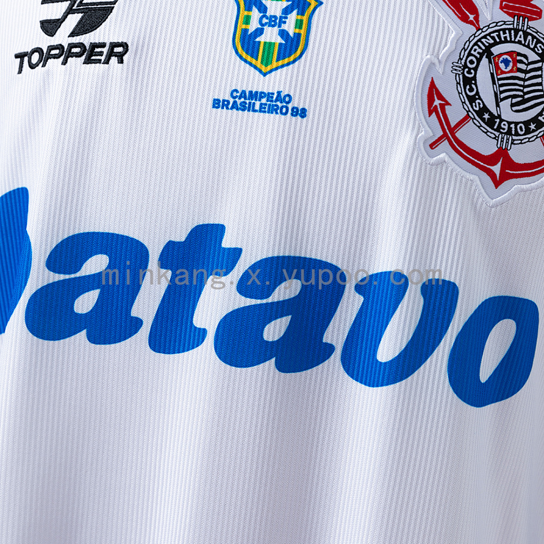 Corinthians 99/00 Home Retro Jersey S-XXL 6