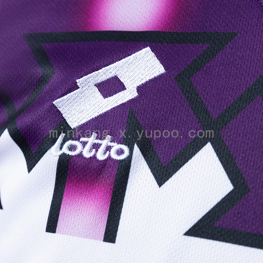 Fiorentina 92/93 Away Long Sleeve Retro Jersey S-XXL 7