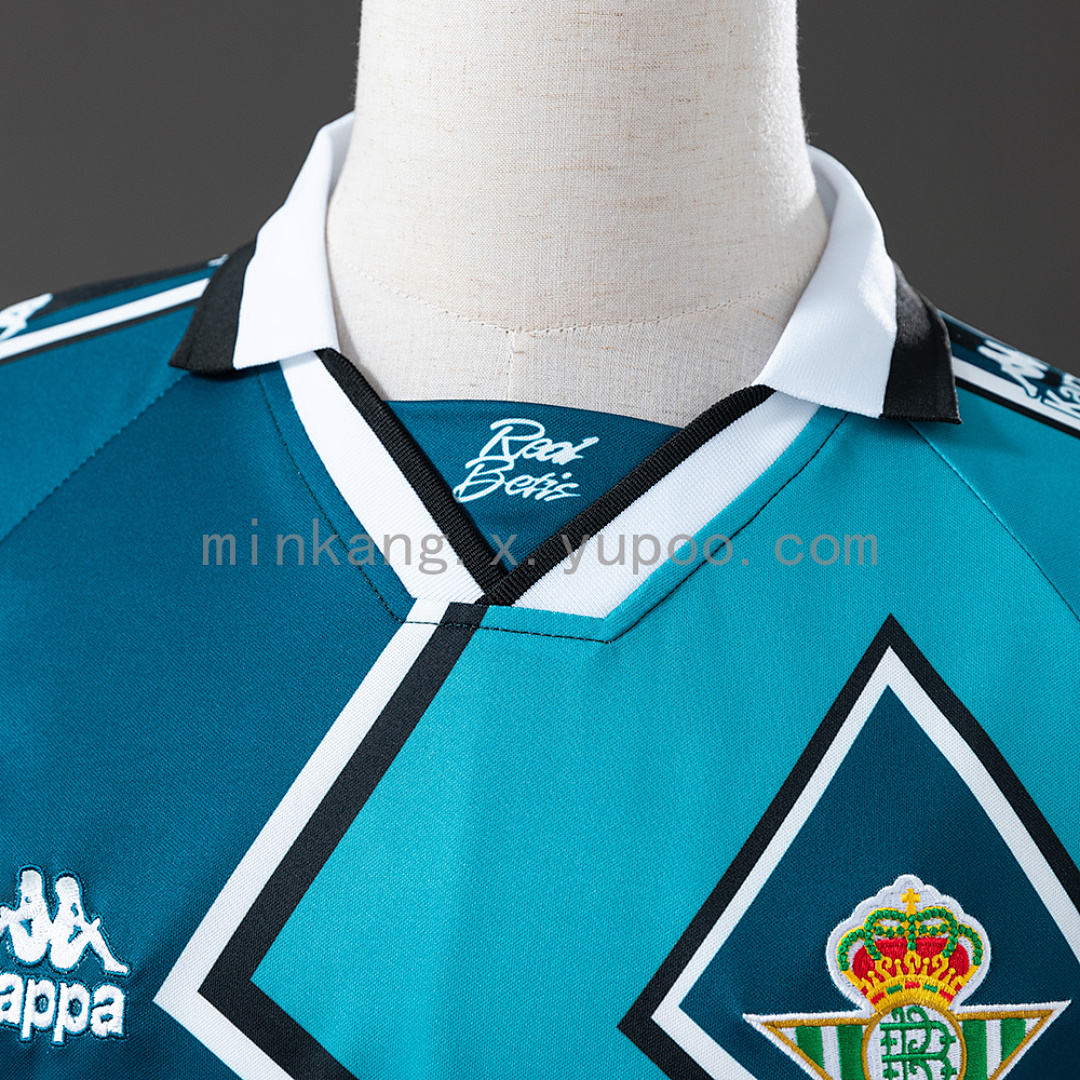 Real Betis 95/97 Away Long Sleeve Retro Jersey S-XXL 4