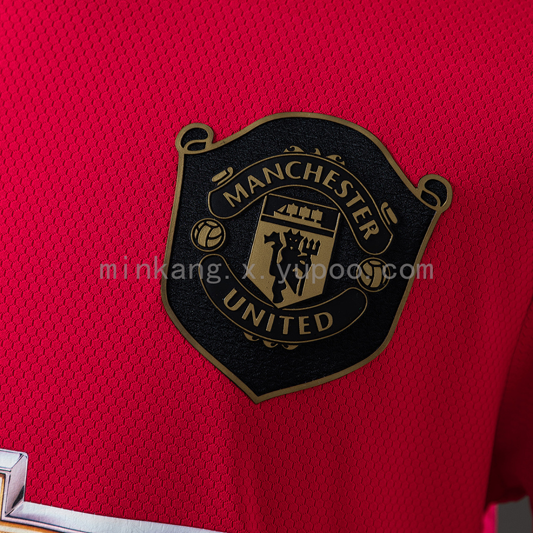M-U 19/20 Home Long Sleeve Retro Jersey S-XXL 5