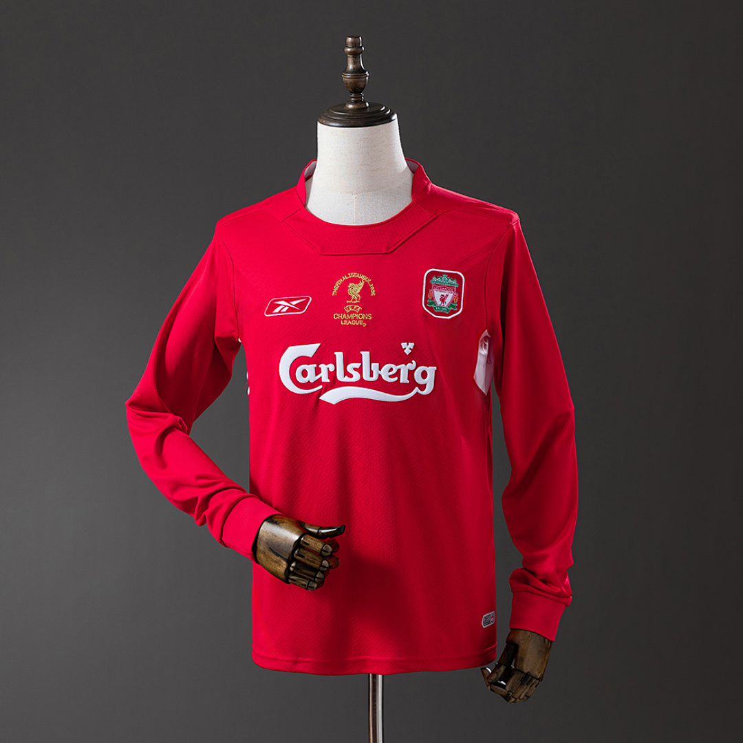 LFC 04/05 Home Long Sleeve Retro Jersey S-XXL 2