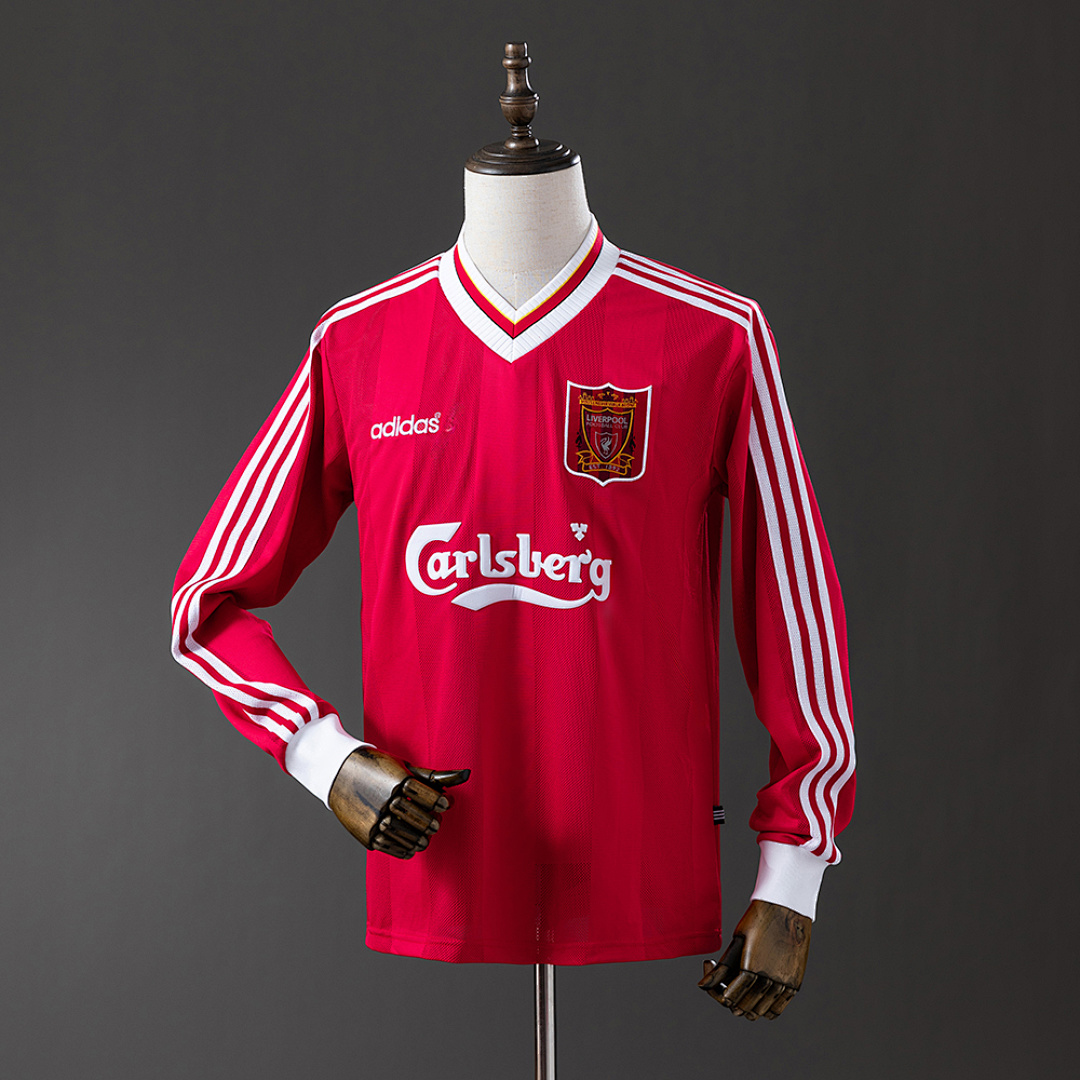 LFC 95/96 Home Long Sleeve Retro Jersey S-XXL 2