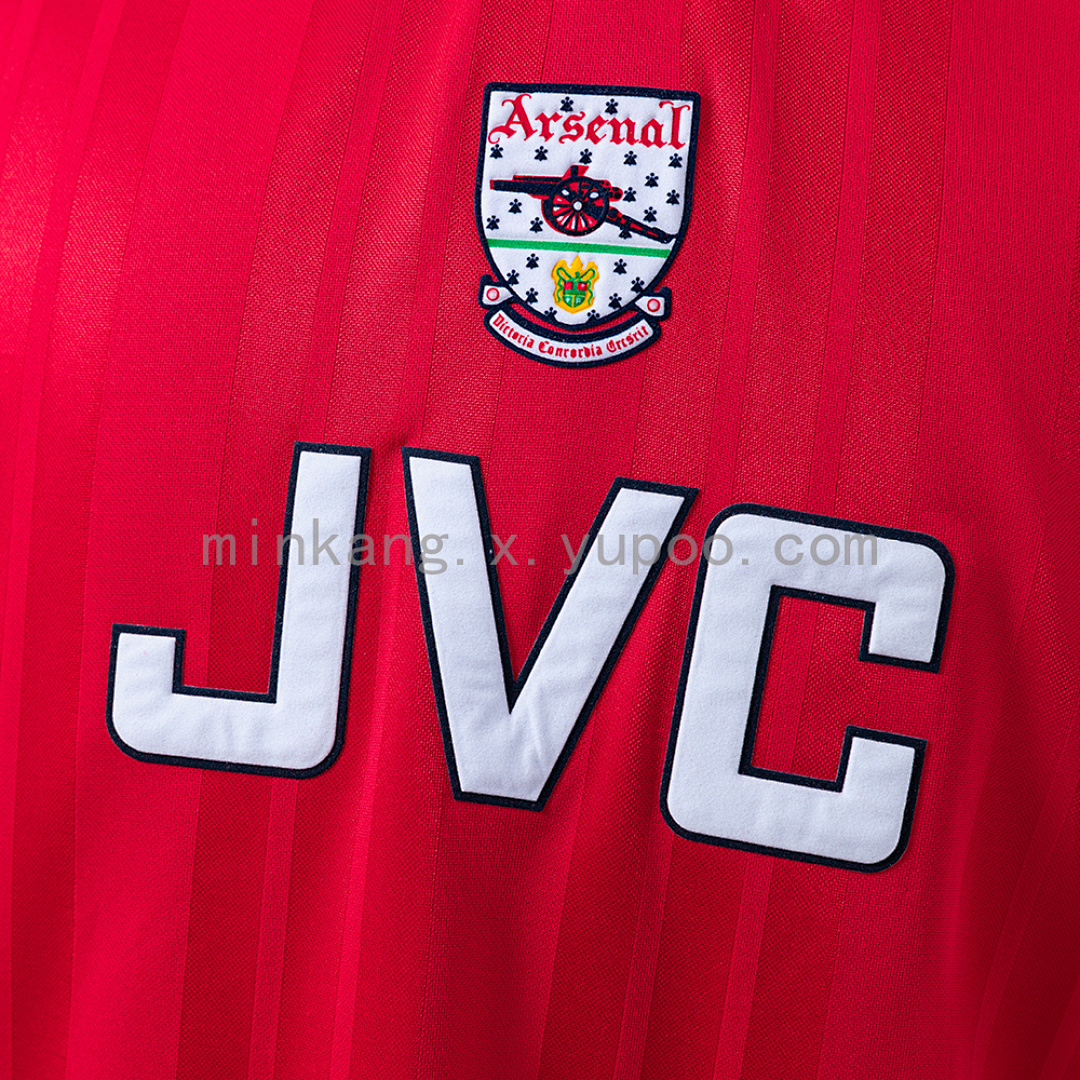 Arsenal 92/94 Home Long Sleeve Retro Jersey S-XXL 5