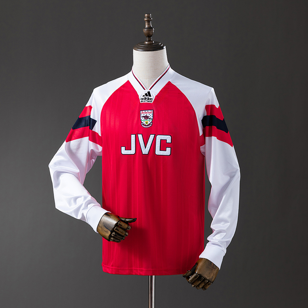 Arsenal 92/94 Home Long Sleeve Retro Jersey S-XXL 2