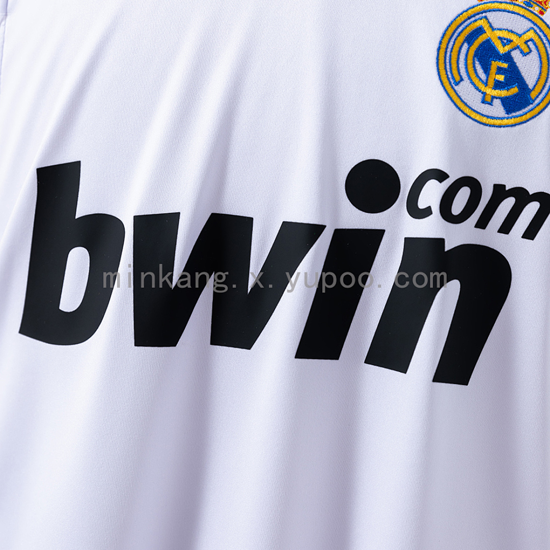 Real Madrid 07/08 Home Retro Jersey S-XXL 6