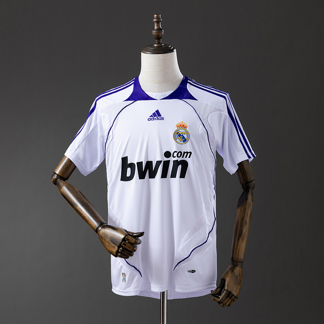 Real Madrid 07/08 Home Retro Jersey S-XXL 9