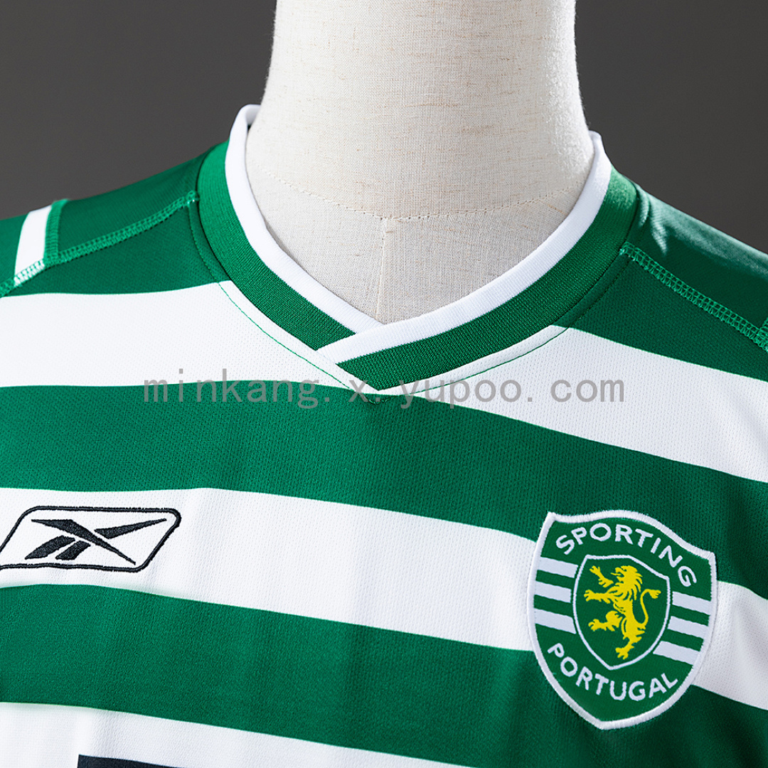 Sporting Lisbon 03/04 Home Retro Jersey S-XXL 4